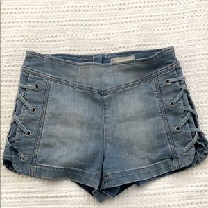 Free People Jean Shorts
